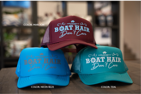 Boat Hair Don't Care Trucker Hat