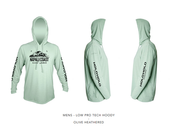 Mens Anetik - Low Pro Tech Hoody (Napali Coast)