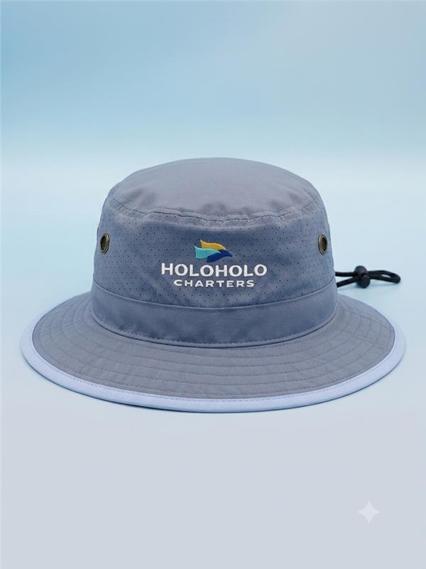 Holoholo Charters Bucket Hat - Slate Carolina
