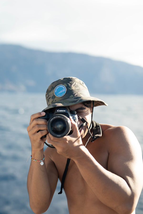 Camouflage Nāpali  Bucket Hat